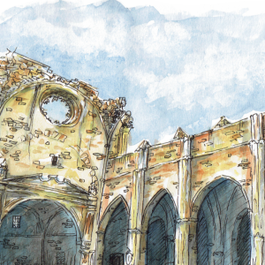 acuarelas en directo para bodas